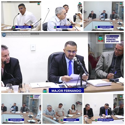 CM de Cacimba de Areia realiza penúltima sessão do mês de maio e tem votação de projetos e requerimentos