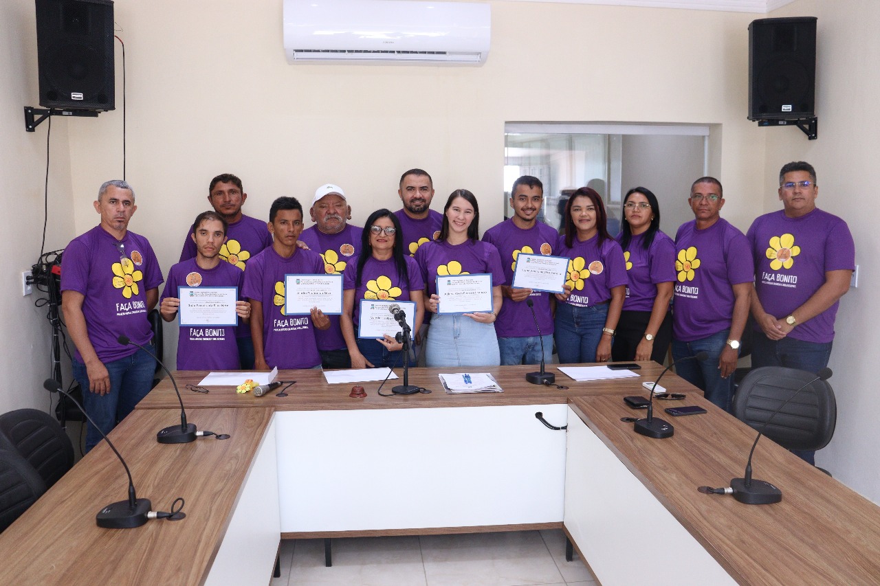 CM de Vereadores de Cacimba de Areia realiza Sessão Solene e concede Moção de Aplauso a Conselheiros Tutelares