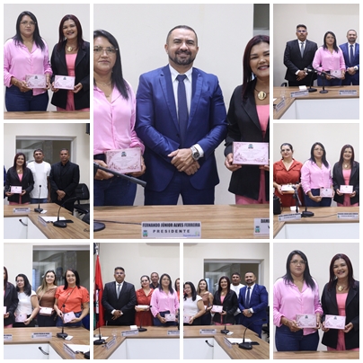 CM de Vereadores e Cacimba de Areia realiza sessão e presta homenagem ao dia da Mulher